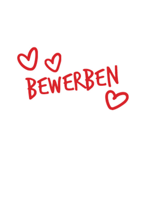 Sujet mit der Aufschrift: "Jetzt Bewerben."