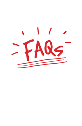 Sujet mit der Aufschrift: "FAQ."
