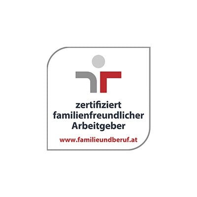 Siegel "zertifiziert familienfreundlicher Arbeitgeber"