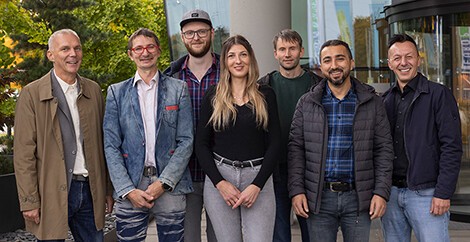 Mehrere INTERSPAR-Mitarbeitenden von der Ausbildungswerkstatt der INTERSPAR-Bäckereien