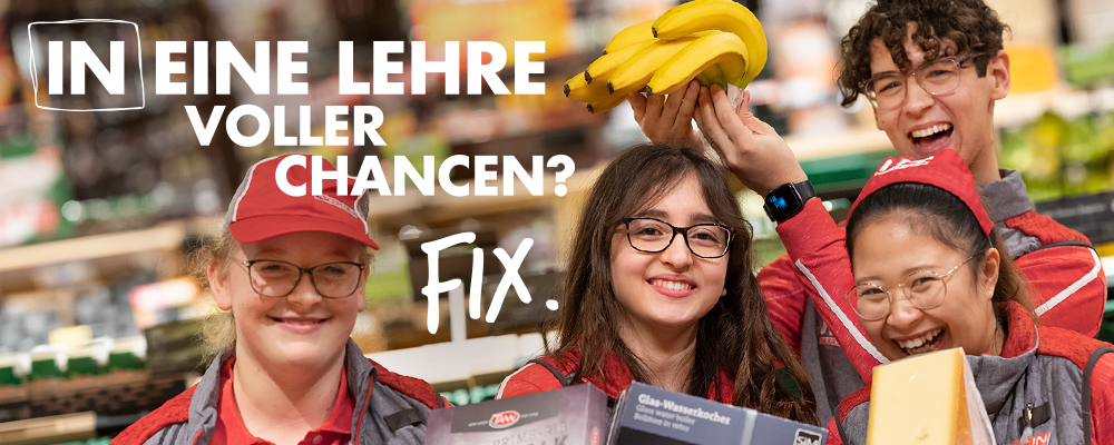 Sujet zur Lehre bei INTERSPAR