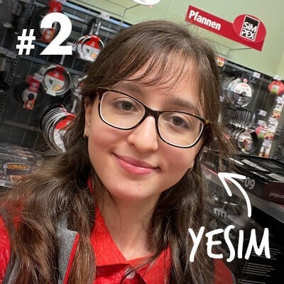 Portrait von einem INTERSPAR-Lehrling
