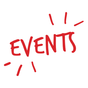 Sujet mit der Aufschrift: "Events."