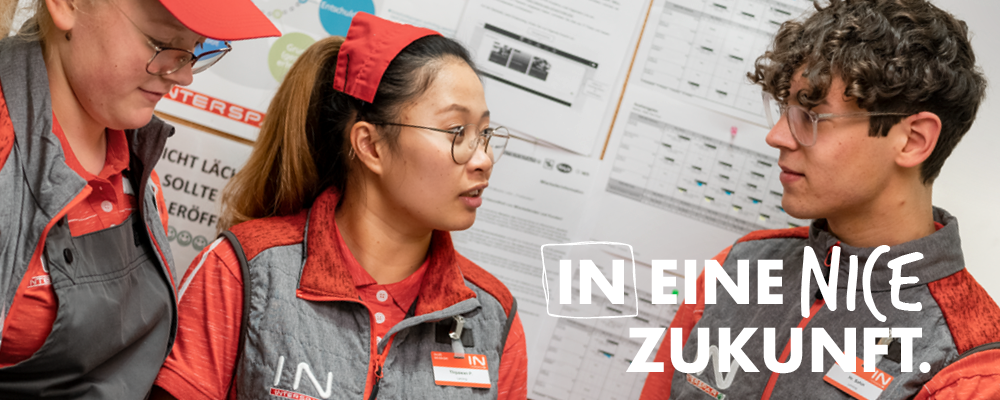 Sujet zur Lehrlingskampagne bei INTERSSPAR 