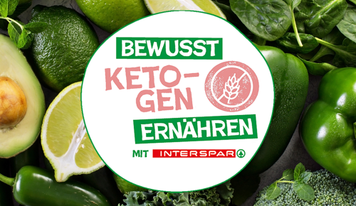 "Bewusst Ketogen mit INTERSPAR"-Bubble