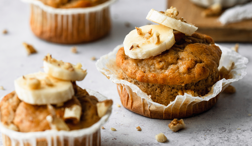 SPAR Mahlzeit saftige Bananenmuffins