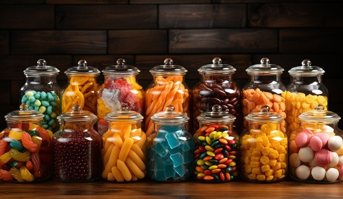 Sweets in Gläsern