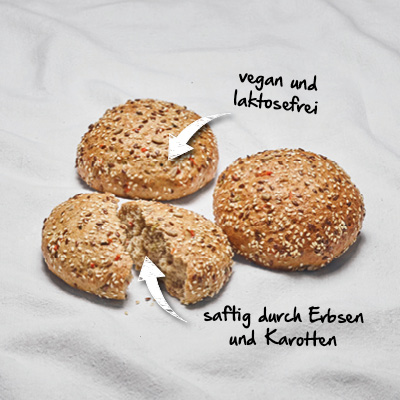 Bäckerliebling Dinkel-Buchweizen-Weckerl