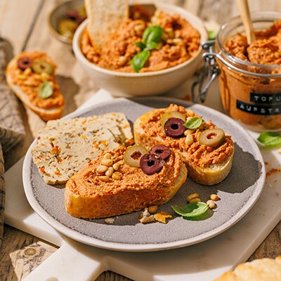SPAR Mahlzeit! Mediterraner Tofu-Aufstrich