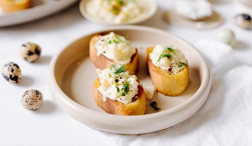 SPAR Mahlzeit! Crostini mit Eiersalat
