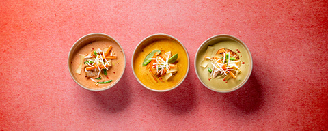 Drei verschiedene Curries aus der INTERSPAR Market Kitchen