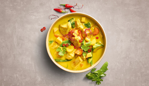 Gelbes Curry aus der Market Kitchen Wien Mitte The Mall