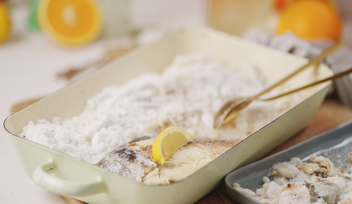 SPAR Mahlzeit! Fisch in der Salzkruste