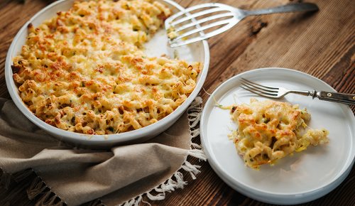 SPAR Mahlzeit! Nudel-Schinken-Gratin