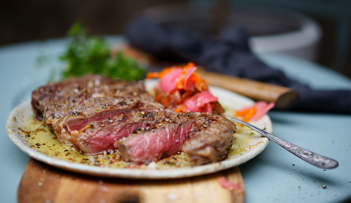 SPAR Mahlzeit! Ribeye-Steak mit mixed Pickles