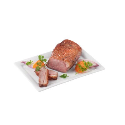 Ein Sous Vide auf einem weißen  Teller