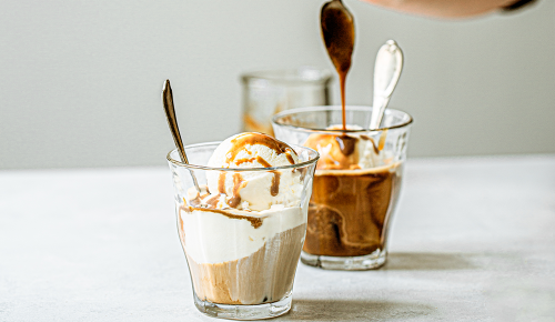Affogato al Caffè mit Kokoskaramell | SPAR Mahlzeit!