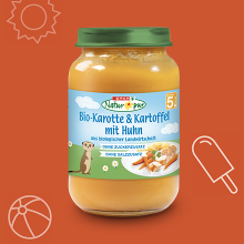 SPAR Natur*pur Bio-Karotte & Kartoffel mit Huhn