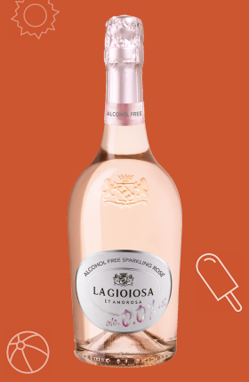 La Gioiosa Sparkling Rosé Alkoholfrei