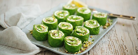 SPAR Mahlzeit! Spinat Wraps mit Avocado und Sprossen