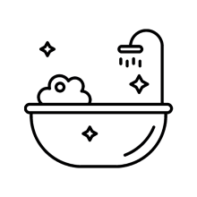 Badewanne-Icon