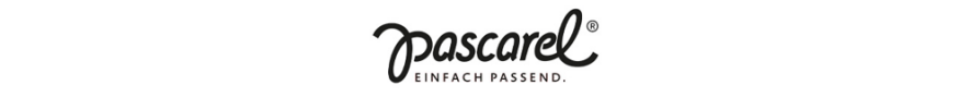 Pascarel-Logo mit dem Claim "Einfach passend"