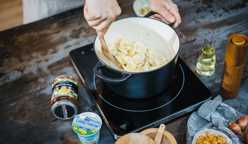 SPAR Mahlzeit Pastinaken Cremesuppe mit Trüffelöl
