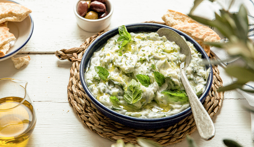 SPAR Mahlzeit! Veganes Tzatziki