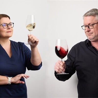 Winzertalk mit Hans Bergmann und Waltraud Scharnagl