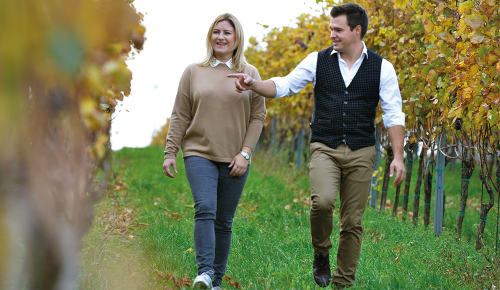 Foto der Inhaber vom Weingut Auer
