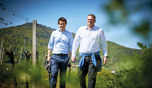 Foto der Inhaber vom Weingut Domäne Wachau