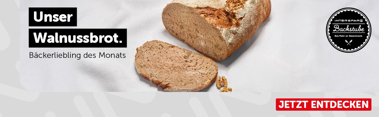 Unser Walnussbrot. Bäckerliebling des Monats.