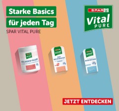 Starke Basics für jeden Tag. SPAR VITAL PURE