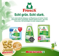 FROSCH wünscht alles Gute zum Geburtstag