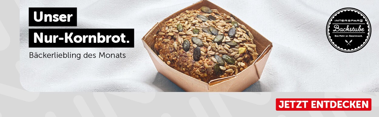 Unser Nur-Kornbrot. Bäckerliebling des Monats.
