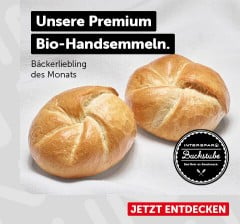 Unsere Premium Bio-Handsemmeln. Bäckerliebling des Monats. Jetzt entdecken!