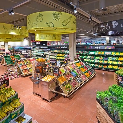 Altes Archivbild eines INTERSPAR Marktes aus den 2010er Jahren