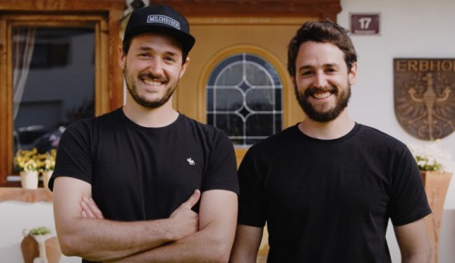 Markus und Thomas Ehammer vom INTERSPAR-Käseproduzenten Milchbuben in Tirol