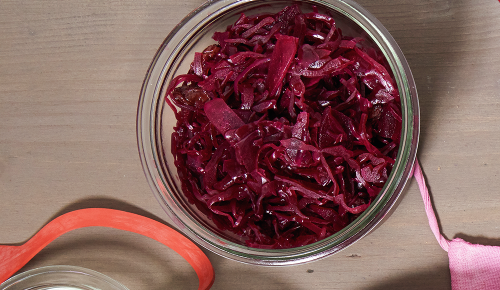 SPAR Mahlzeit herbstliches Rotkraut mit Rosinen