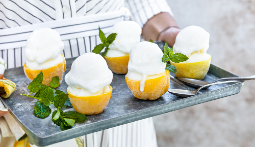 SPAR Mahlzeit Erfrischendes Zitronensorbet