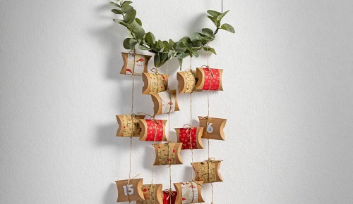Selbstgebastelter Adventskalender