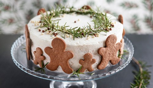 Lebkuchenmann-Torte aus Sallys Backstube