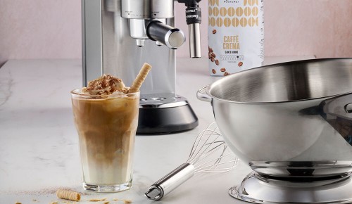 Iced Tiramisu Latte Kaffee Sommerdrinks im Mein Zuhause