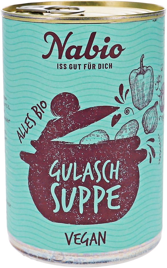 Nabio Gulaschsuppe Vegan 400 G
