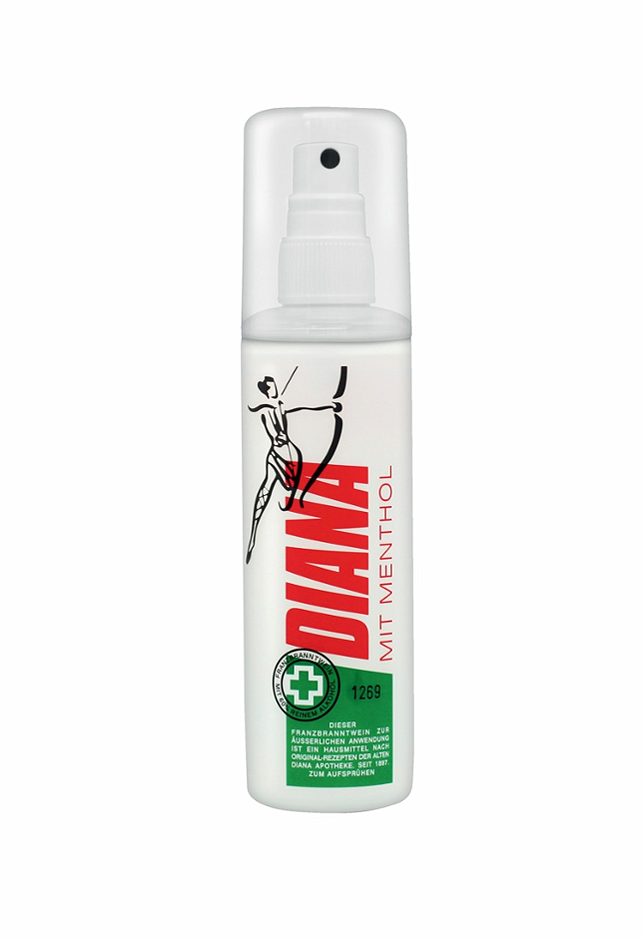 Diana mit Menthol Franzbranntwein Spray 125ml
