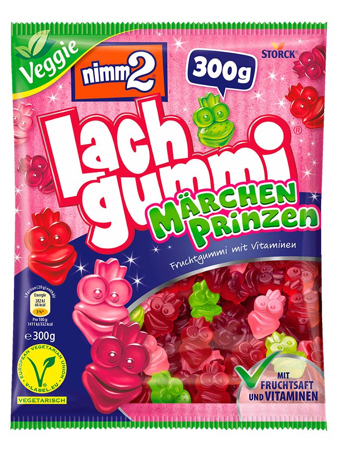 Storck Nimm 2 Lachgummi Märchenprinzen 300 G