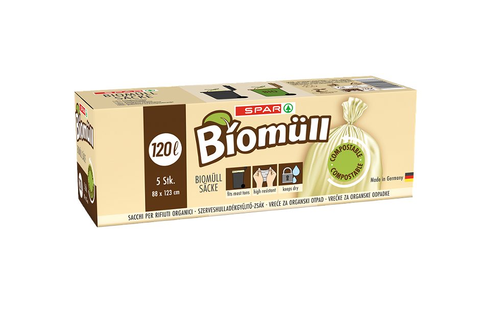 SPAR Biomüllbeutel 120l 5 Stk.