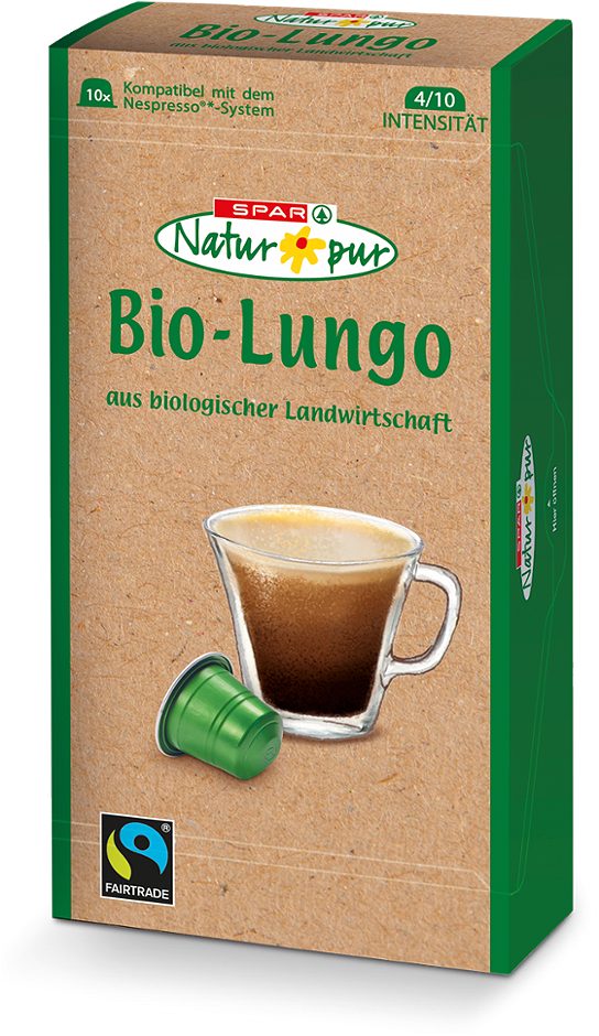 SPAR Natur*pur Bio-Lungo 10 Kapseln 10 STK