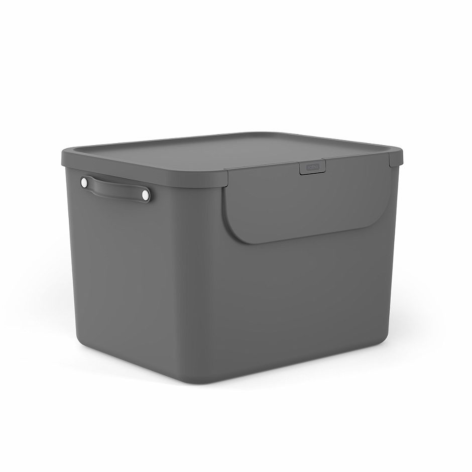 Rotho Müllsystem Albula 55 Liter - Anthrazit