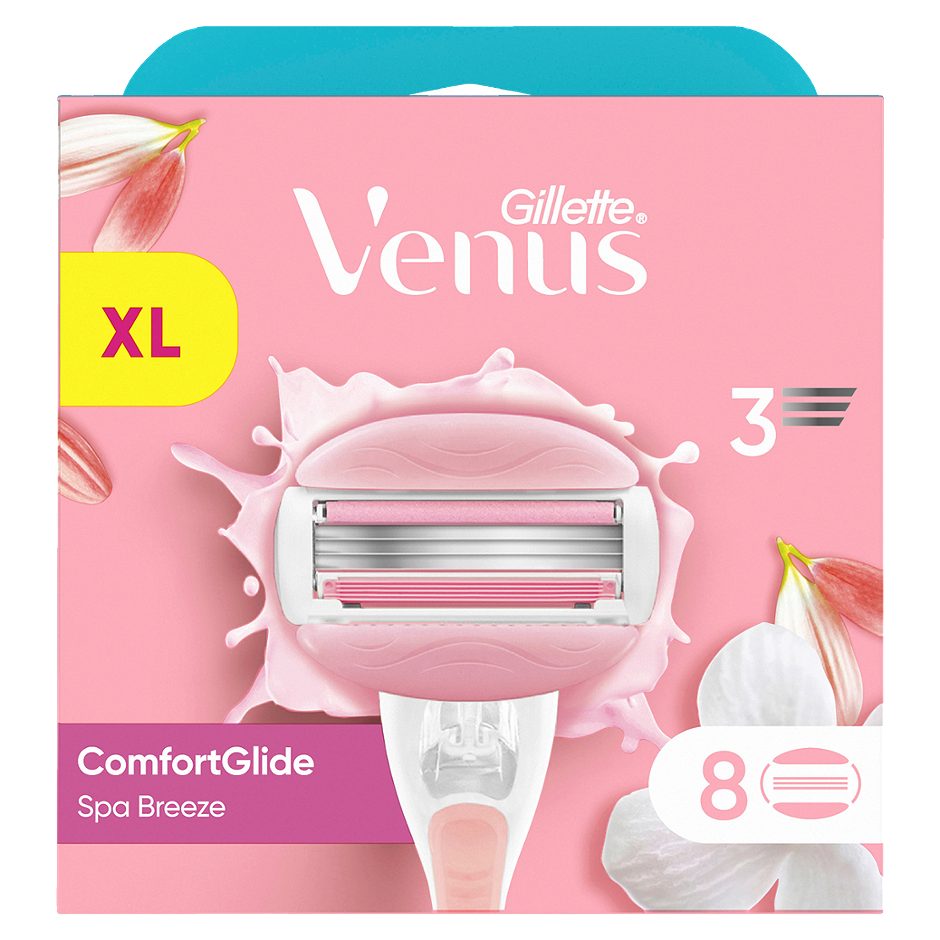 Gillette Venus Ersatzklingen Comfortglide Spa Breeze 8 Stück